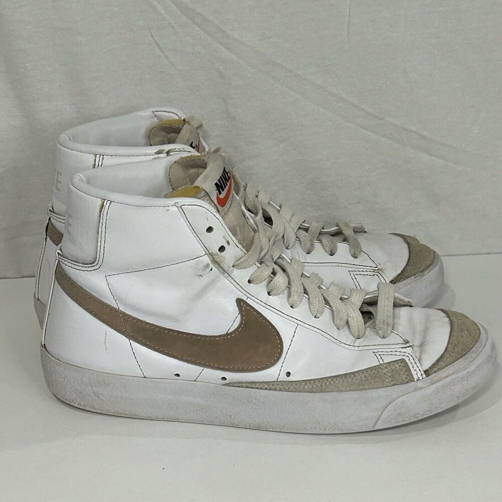 Nike‎ Blazer '77 Mid White Pink Oxford Women’s Size 8.5